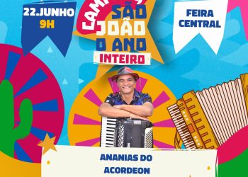 Programa “Campina, São João o Ano Inteiro” leva forró pé-de-serra para a Feira Central, neste sábado (22)