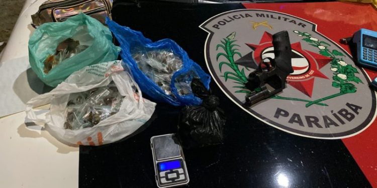 Reforço na segurança apreende duas armas de fogo e drogas em Cabedelo