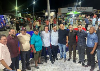 Veneziano participa de inauguração de equipamento de Saúde em Riachão do Bacamarte e homenageia ex-deputado Rômulo Gouveia: “fazíamos a boa política”