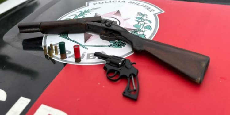 Polícia Militar já apreendeu mais de 50 armas de fogo em junho na Paraíba
