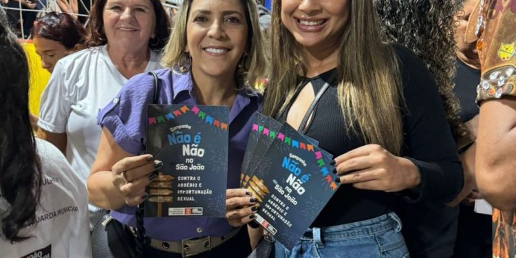 Prefeitura da Capital realiza campanha contra a importunação sexual durante festejos juninos no Centro