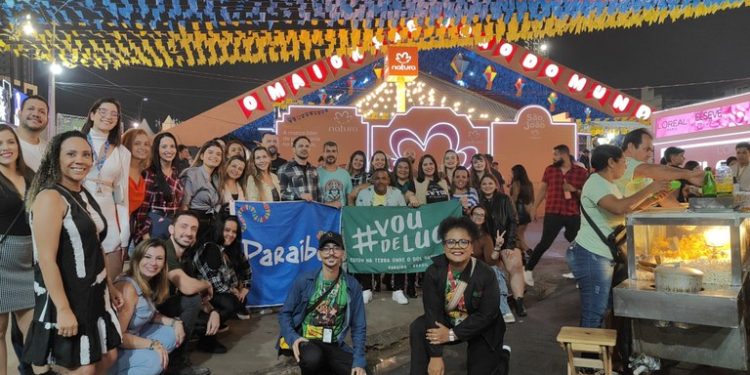 Executivos da operadora CVC conhecem o São João de Campina Grande