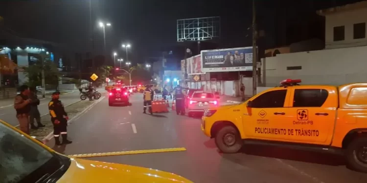 Operação da Lei Seca realizada pela Semob-JP, Polícia Militar e Detran-PB é intensificada no período junino