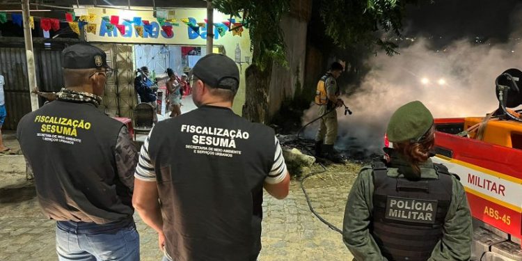Noventa fogueiras foram apagadas durante operação no período de São João na Paraíba