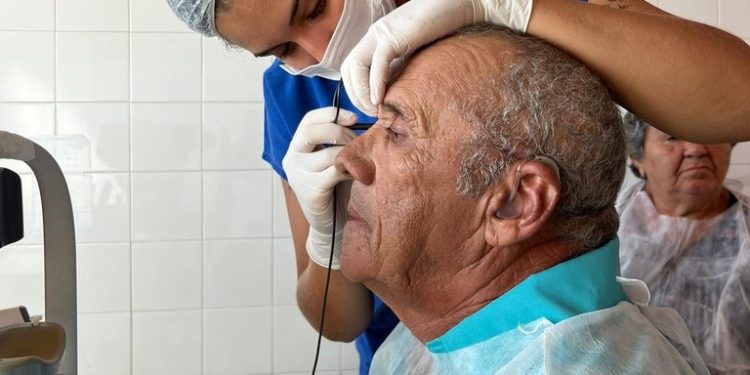 Mais de 190 paraibanos são beneficiados com cirurgias de catarata pelo Opera Paraíba em Coremas