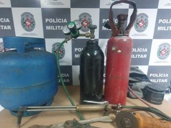 PM frustra violação de cofre de posto de combustível em João Pessoa