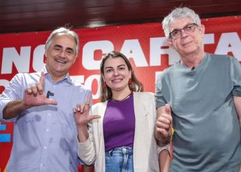 Esposa de Ricardo Coutinho é confirmada como pré-candidata a vice na chapa de Luciano Cartaxo
