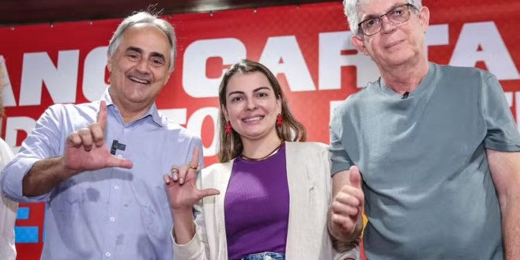 Esposa de Ricardo Coutinho é confirmada como pré-candidata a vice na chapa de Luciano Cartaxo