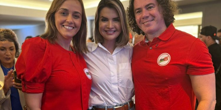 Com presença de Veneziano e Ana Claudia, MDB indica Amanda CSI para vice de Ruy em João Pessoa