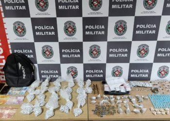 PM apreende cerca de 5 mil porções de drogas no 1º final de semana de julho na Paraíba