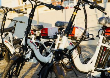 Fortalecer Santa Rita: bicicletas elétricas são entregues para profissionais que atuam em serviços delivery