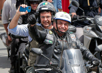 Jair Bolsonaro e Gilson Machado promovem evento na divisa entre Pernambuco e Paraíba