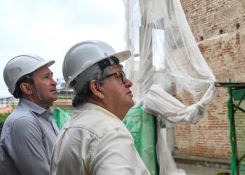 João Azevêdo inspeciona obras de mobilidade urbana, cultura e reforma de prédios públicos em João Pessoa