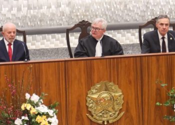 João Azevêdo prestigia posse de ministro paraibano Herman Benjamim na presidência do STJ