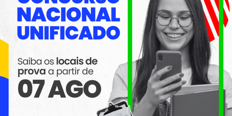 Concurso Nacional Unificado: locais de prova serão divulgados nesta quarta (07)