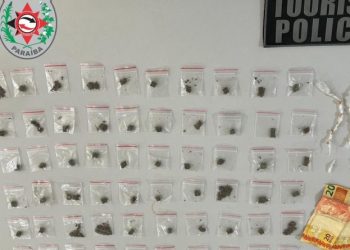 Polícia Militar prende suspeito com drogas durante patrulhamento em comunidade da cidade de Lucena