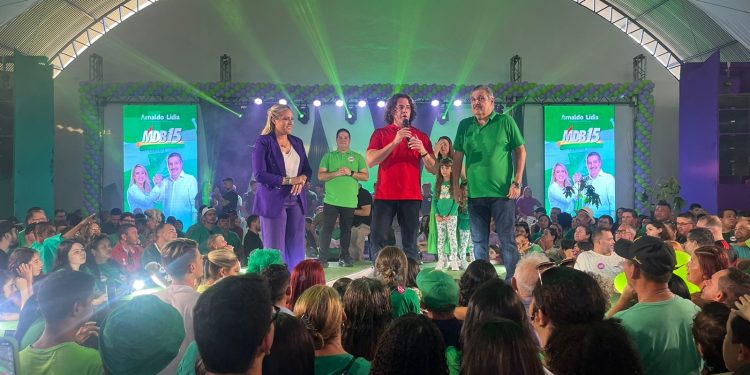 Com presença de Veneziano, MDB lança Arnaldo Monteiro Prefeito em Esperança: “diligente, competente e multiplicador”