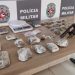 Polícia Militar prende acusados com arma de fogo e entorpecentes, na zona sul de JP