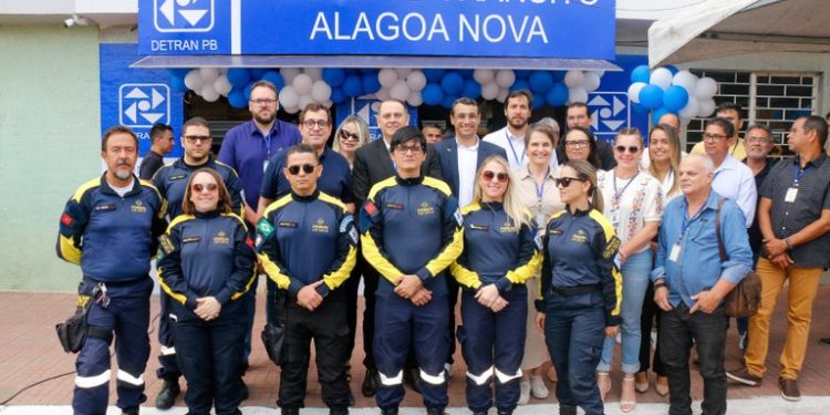 Governo do Estado inaugura Posto de Trânsito da cidade de Alagoa Nova