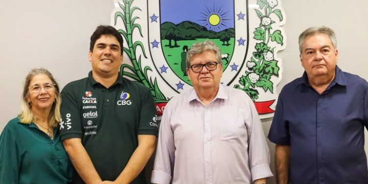 João Azevêdo confirma realização de Campeonato Brasileiro de Ginástica Artística na Paraíba com presença de Rebeca Andrade