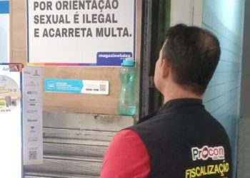 Estabelecimentos de João Pessoa são autuados em fiscalização para aplicação de lei contra preconceito e discriminação
