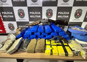 Polícia Militar apreende 140 quilos de drogas em três dias na Paraíba