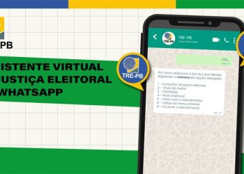TRE-PB disponibiliza assistente virtual da Justiça Eleitoral no WhatsApp