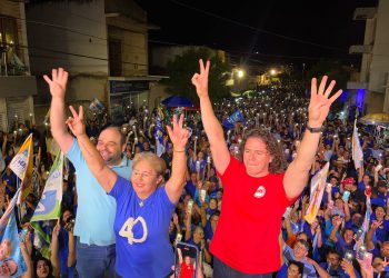 Presidente estadual do MDB na Paraíba, Veneziano participa de campanha no sertão e fortalece legenda nos municípios