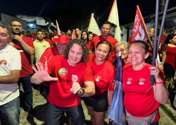 Veneziano participa de atividades de campanha reforçando a presença do MDB nos municípios paraibanos
