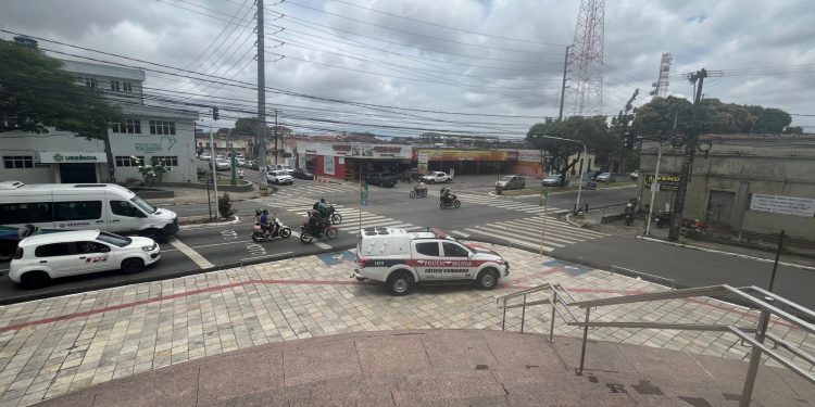 Fórum Criminal de João Pessoa terá incremento na segurança com viatura da PM servindo como base