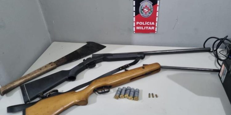Polícia Militar frustra novos crimes e apreende cinco armas de fogo na Grande JP
