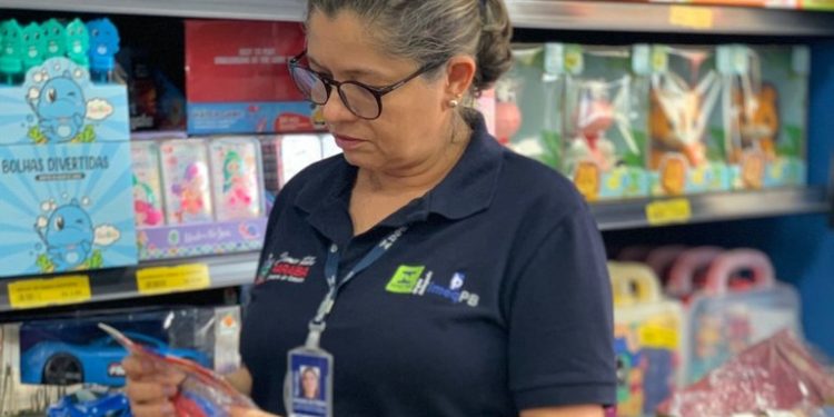 Fiscalização de brinquedos: Imeq-PB realiza Operação Especial Criança Segura 2024