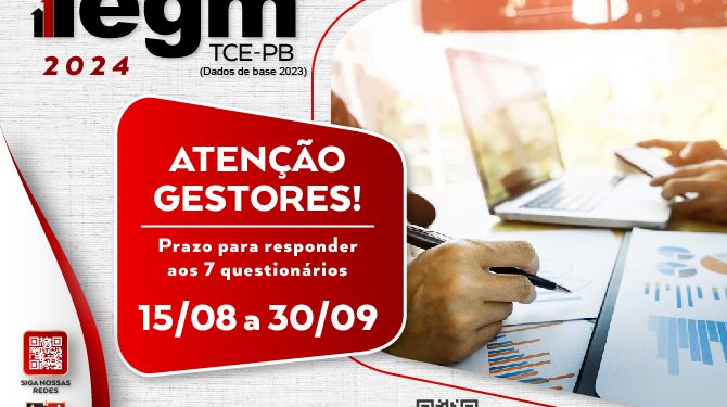 TCE Paraíba realiza coleta de dados para o IEGM 2024