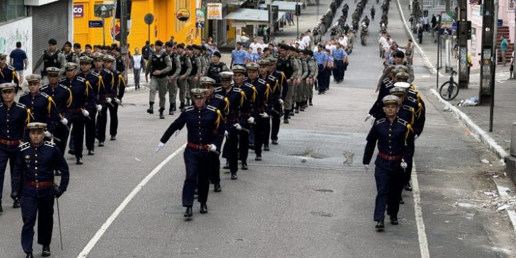 Mais antiga e tradicional instituição da Paraíba, Polícia Militar foi destaque no desfile cívico deste 7 de setembro