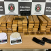 Polícia Militar apreende mais de 52 tabletes de maconha e munições de fuzil na Capital