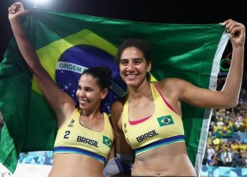 Dupla campeã olímpica em Paris inicia disputa do Circuito Brasileiro de Vôlei de Praia nesta sexta-feira (11)