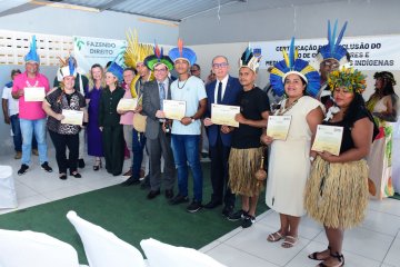 De forma inédita no Nordeste, indígenas recebem certificados para atuar na conciliação extrajudicial