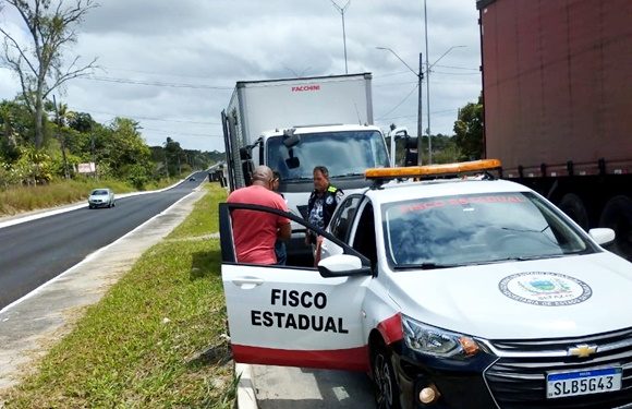 SEFAZ-PB apreende mercadorias com irregularidades nas BRs 101, 230 e na PB 030