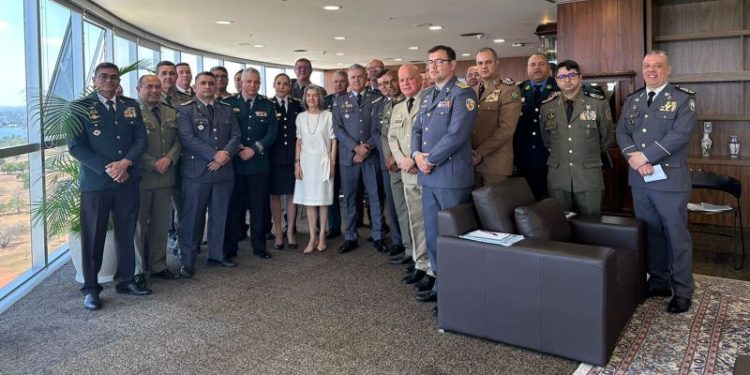 Comandante-geral da PMPB discute segurança das eleições com presidente do TSE