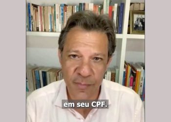 GOLPE: Governo Federal alerta para vídeo falso usando imagem de Haddad e site simulando o Gov.Br