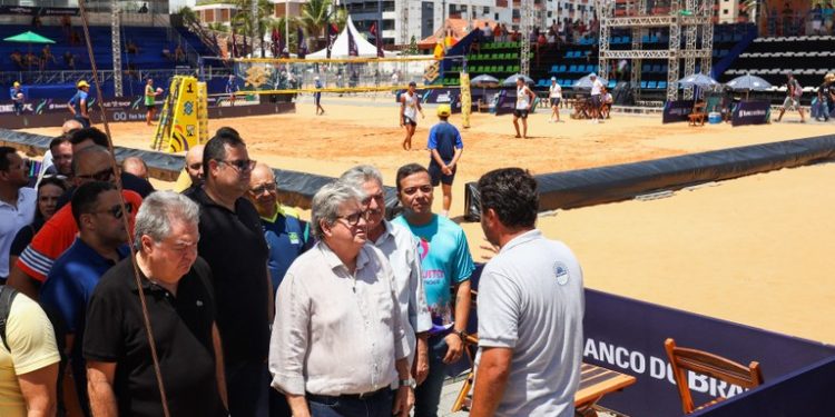 João Azevêdo abre o Paraíba Beach Games e destaca importância do evento no esporte, turismo e na economia paraibana