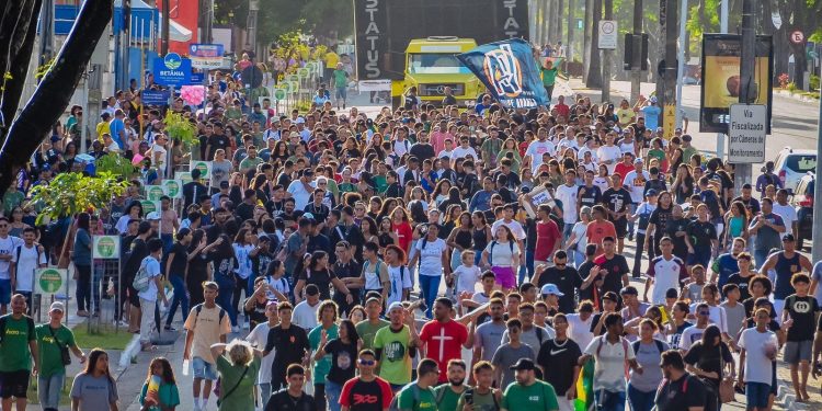 Marcha Para Jesus de João Pessoa acontece dia 2 de novembro e recebe apoio de entidades nacionais