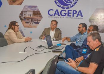 Governador em exercício Adriano Galdino realiza visita técnica à Cagepa de Campina Grande