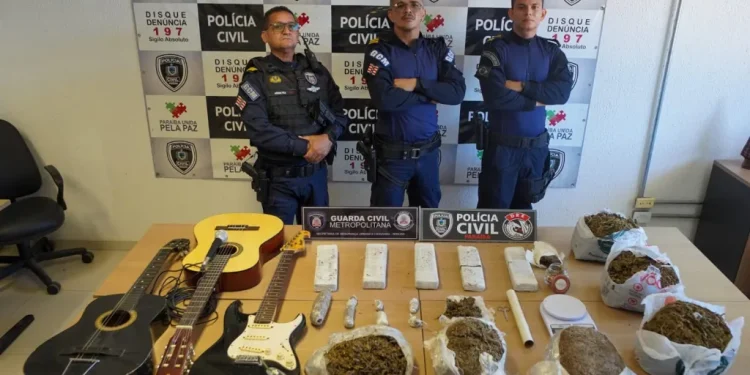 Guarda Civil Metropolitana e Polícia Civil realizam operações contra o tráfico de drogas