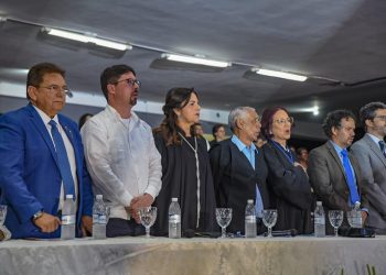 Governador em exercício Adriano Galdino participa de posse da reitora da UFPB