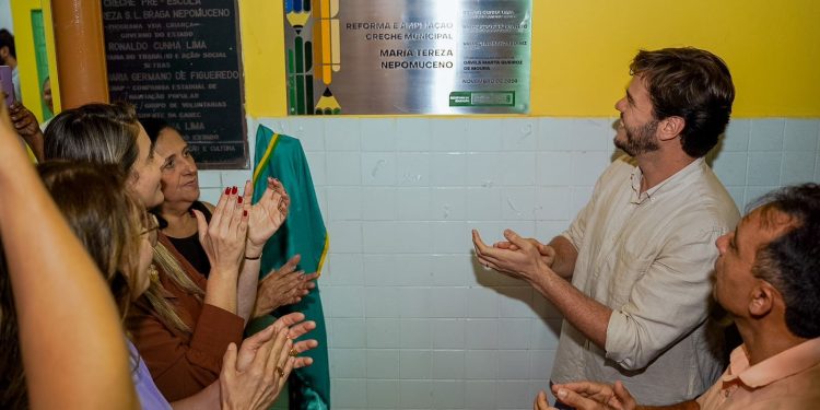 Prefeitura de Campina Grande inaugura reforma e ampliação de creche no Bairro Monte Santo