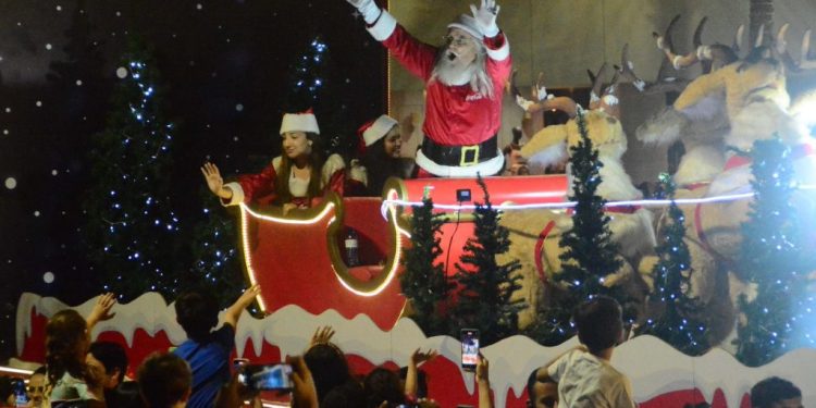 Caravana do Papai Noel vai passar por João Pessoa pela quarta vez consecutiva