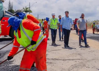 Leo Bezerra visita obras da Orla Sul e ressalta avanços para proporcionar lazer, acessibilidade e qualidade de vida