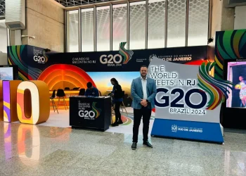 Cícero Lucena e secretário de Meio Ambiente participam de encontro que reúne principais economias do mundo