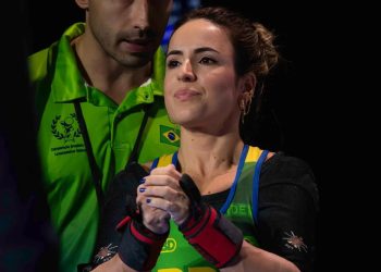 No Mundial de Powerlifting na Islândia, Mayara Rocha quebra recorde sul-americano e se consagra como 4ª melhor atleta do mundo
